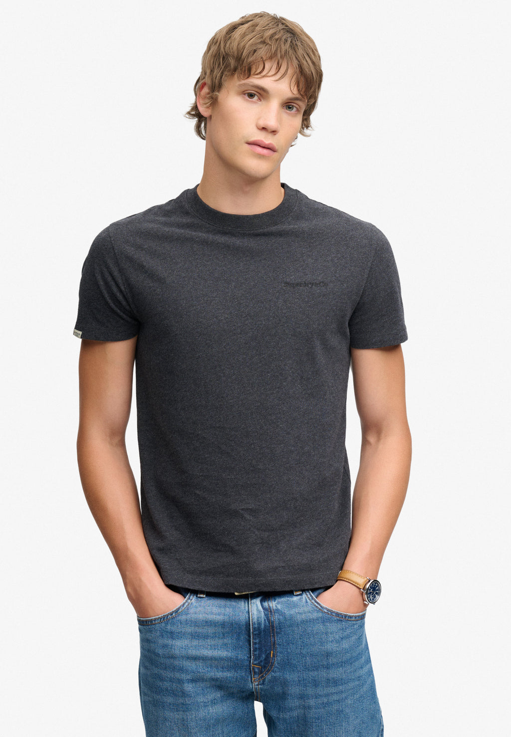Essential Company Logo Embroidered T-shirt