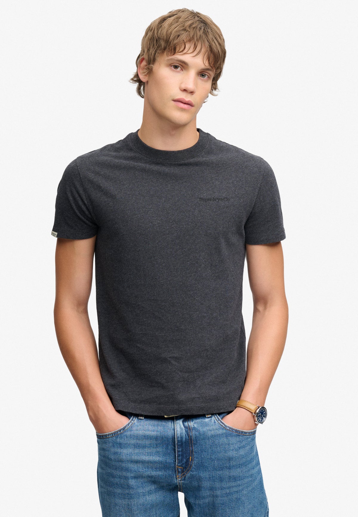 Essential Company Logo Embroidered T-shirt