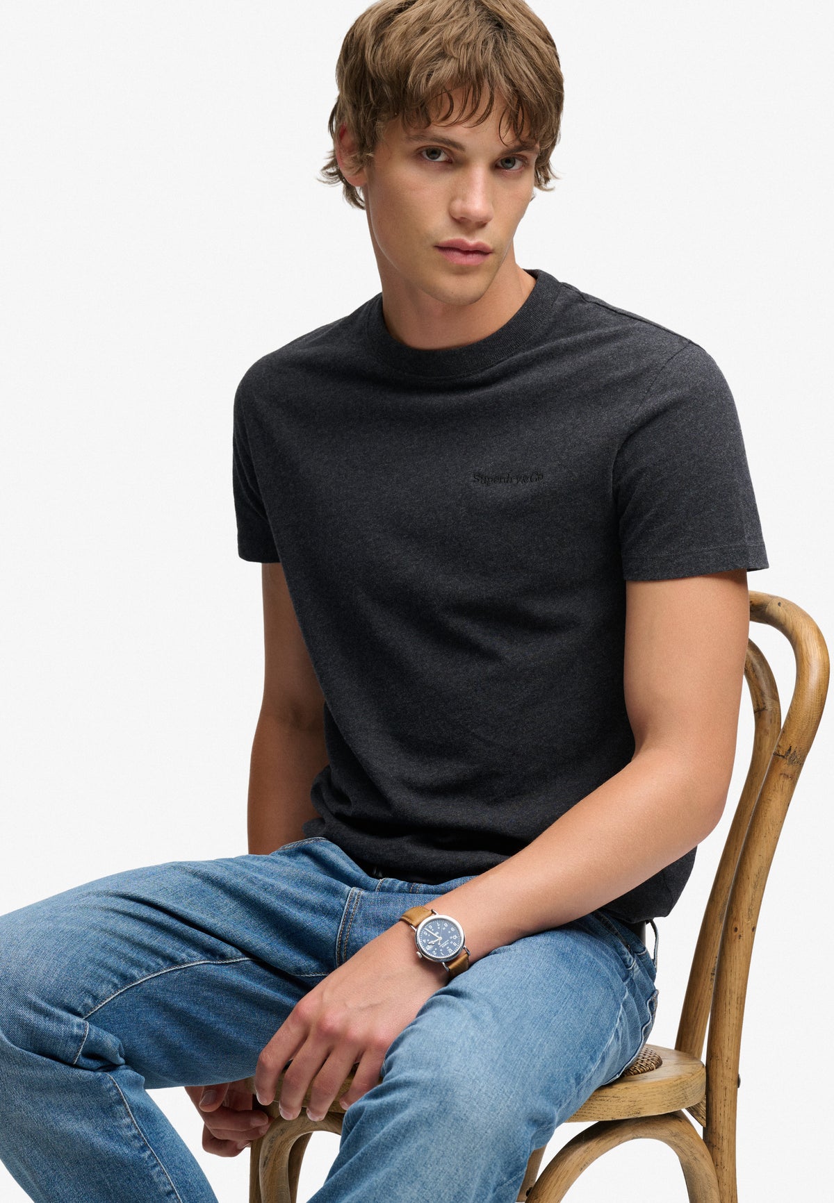 Essential Company Logo Embroidered T-shirt