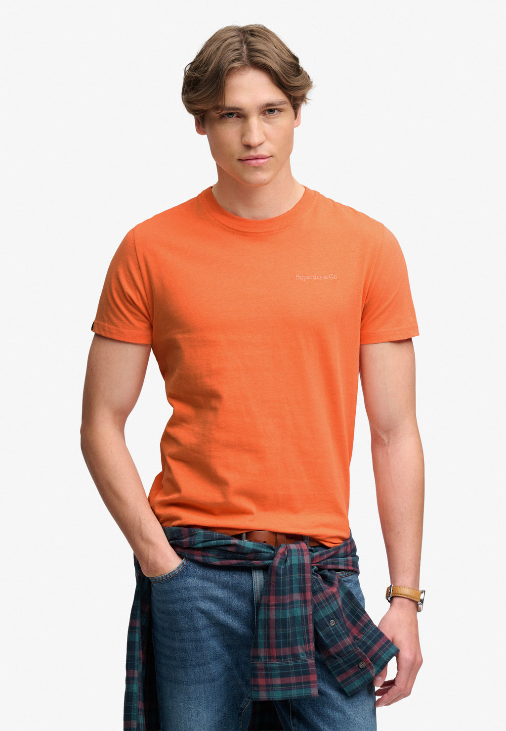 Essential Company Logo Embroidered T-shirt