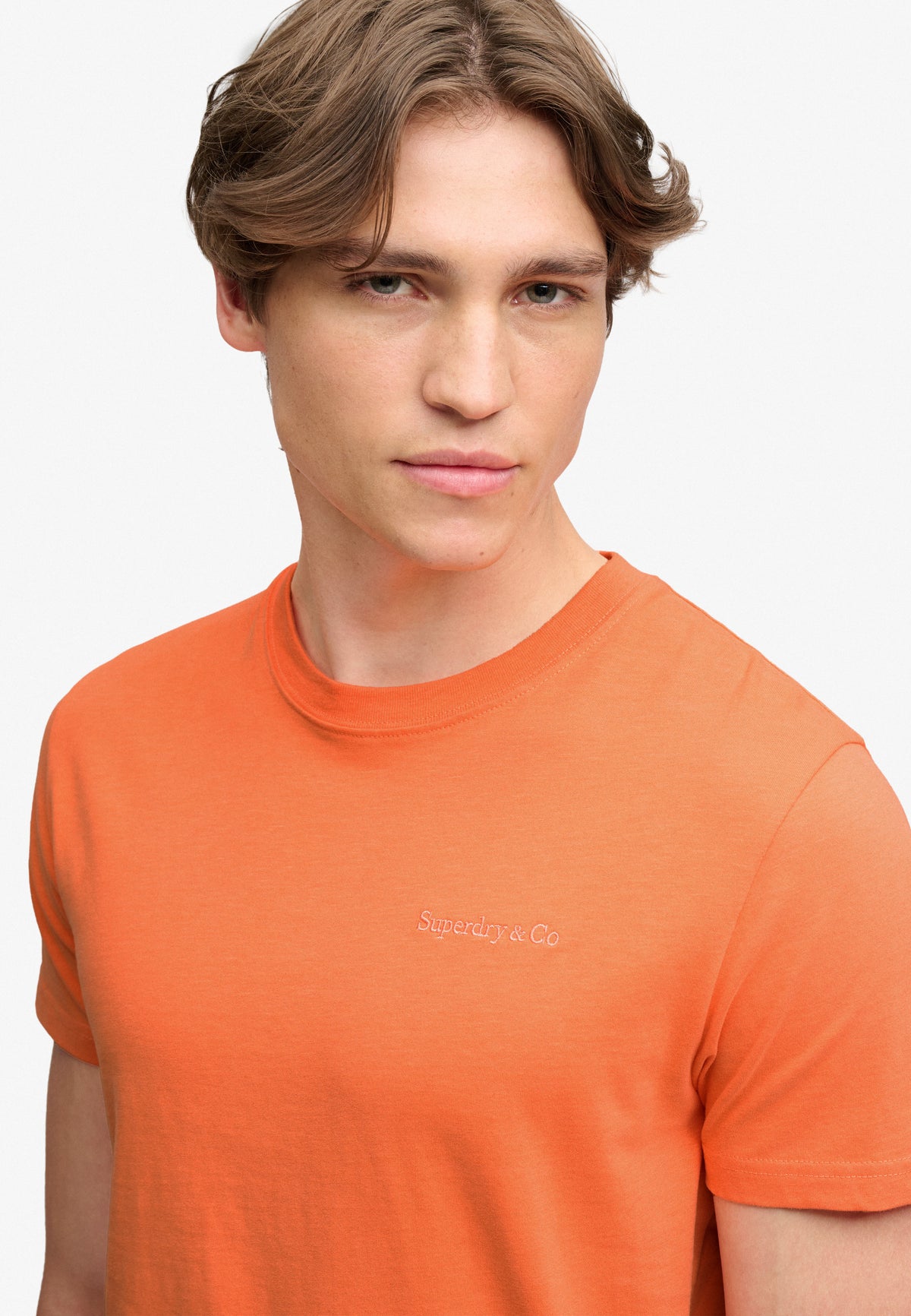 Essential Company Logo Embroidered T-shirt