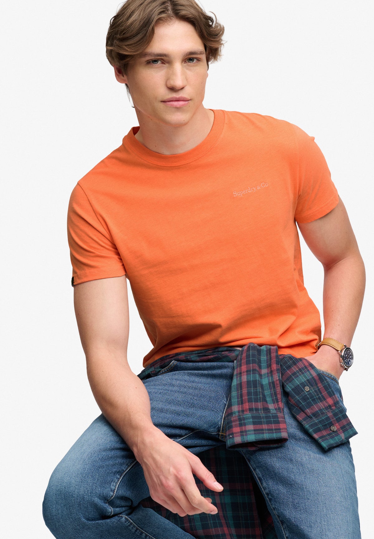 Essential Company Logo Embroidered T-shirt