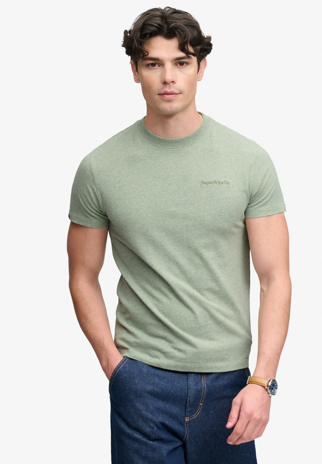 Essential Company Logo Embroidered T-shirt