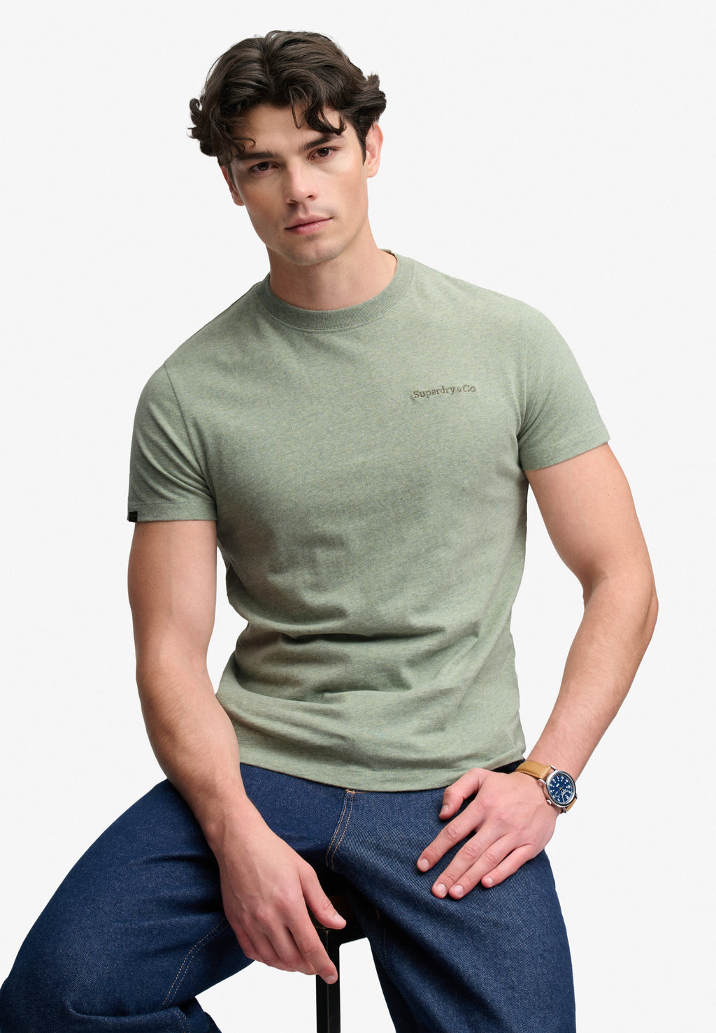 Essential Company Logo Embroidered T-shirt