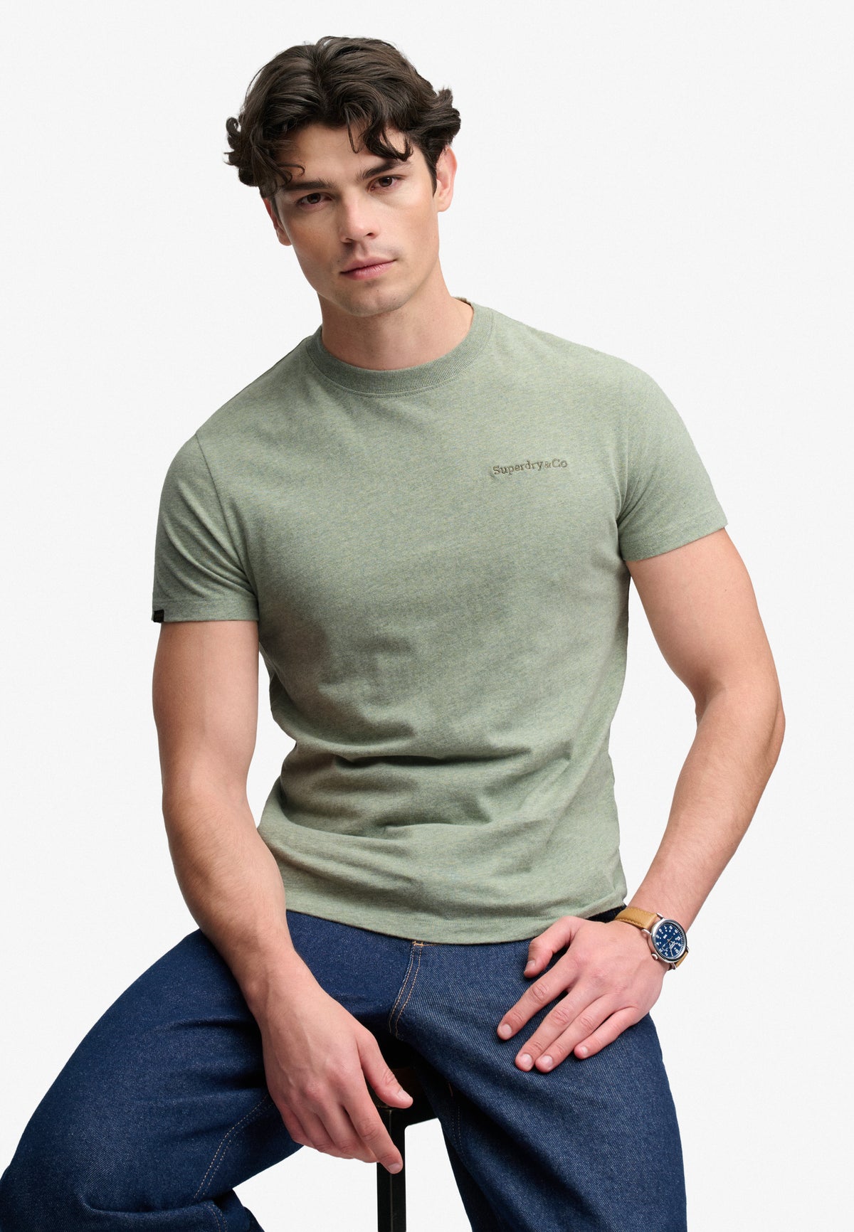 Essential Company Logo Embroidered T-shirt