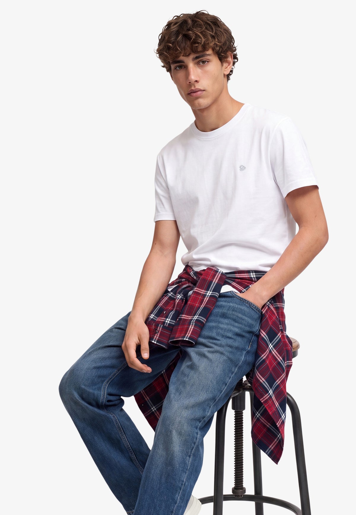 SD&Co Logo Embroidered T-shirt