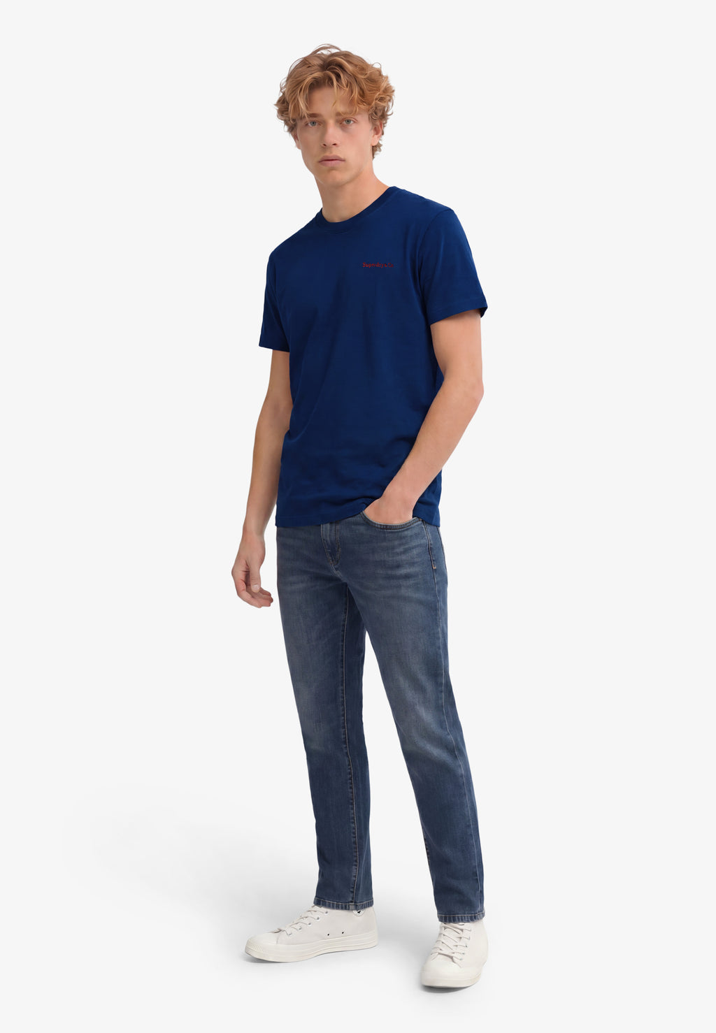 Essential Company Logo Embroidered T-shirt