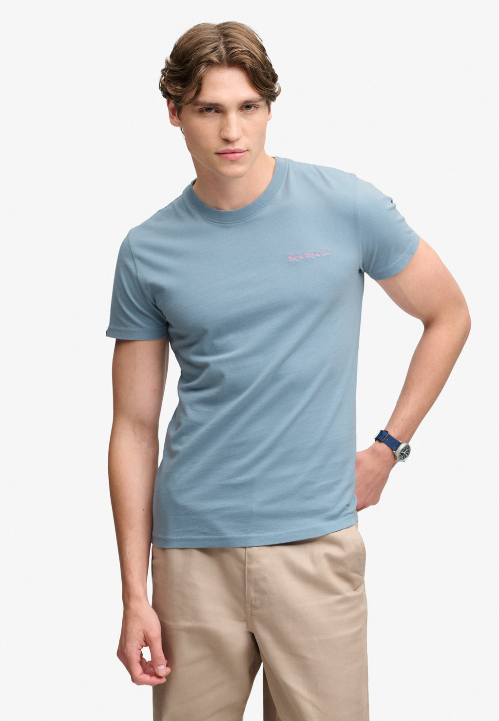Essential Company Logo Embroidered T-shirt