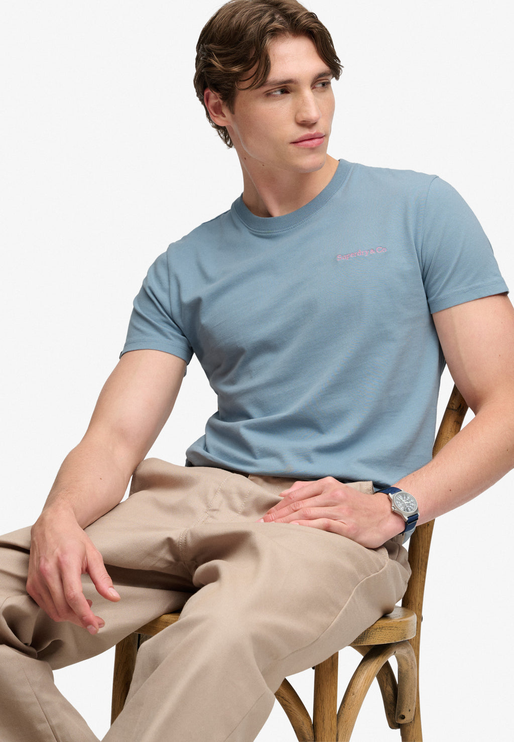 Essential Company Logo Embroidered T-shirt