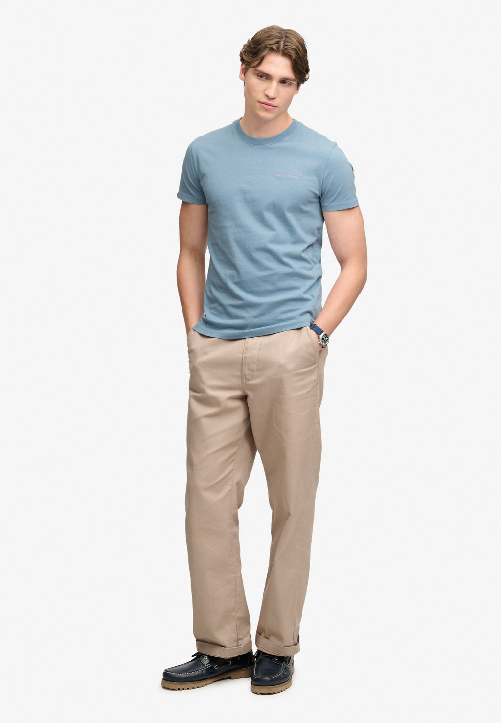 Essential Company Logo Embroidered T-shirt