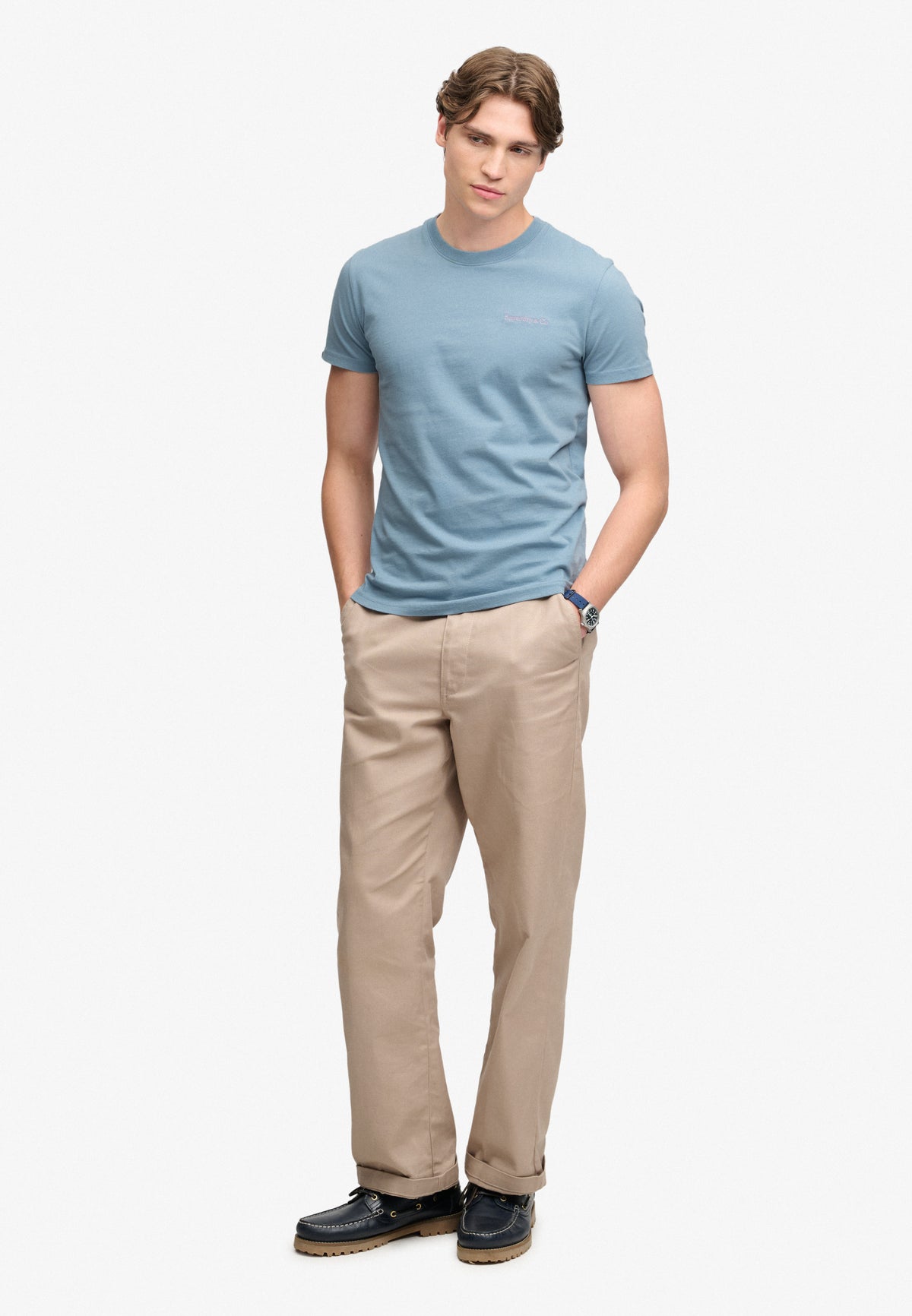 Essential Company Logo Embroidered T-shirt