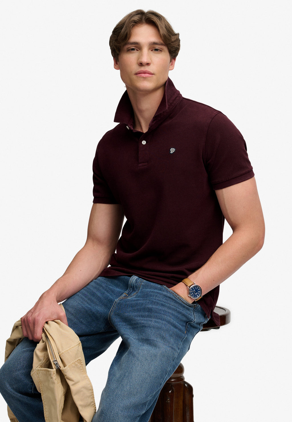 Vintage Destroy Polo Shirt