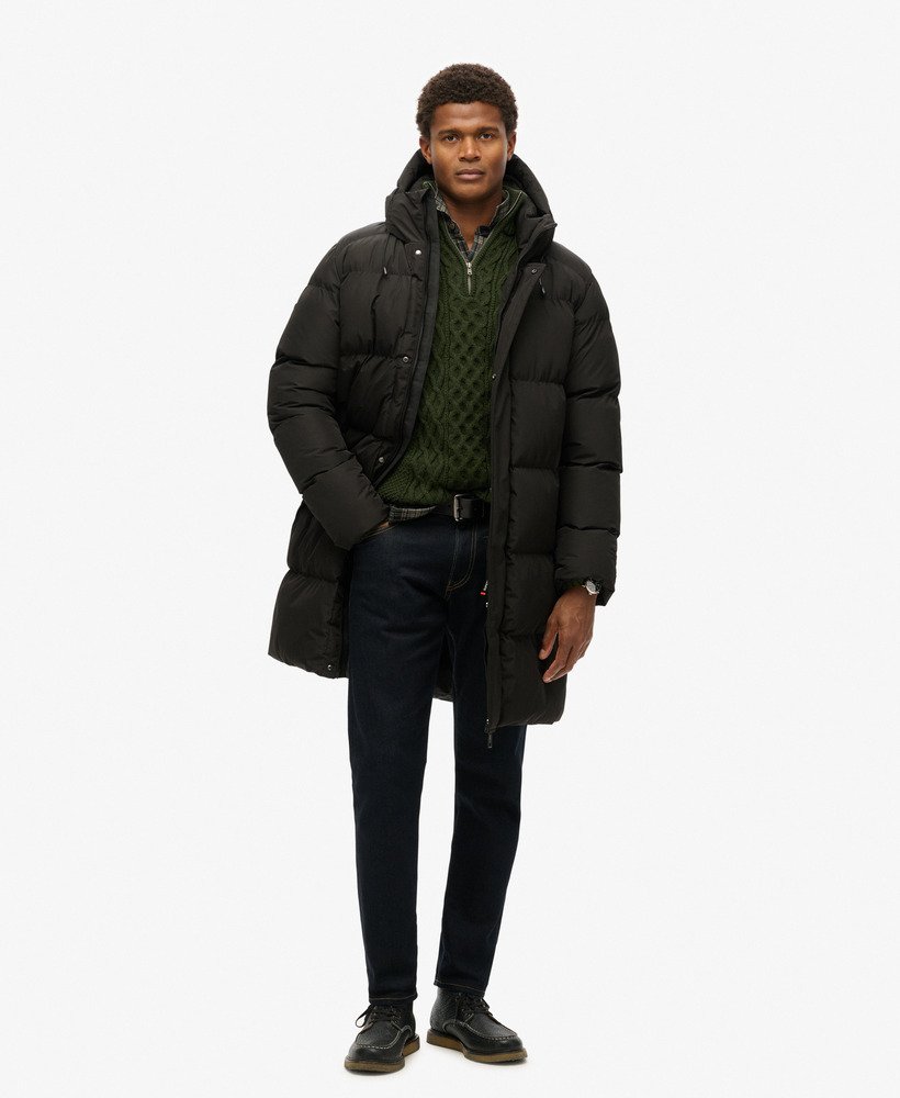Hooded Sports Puffer Coat