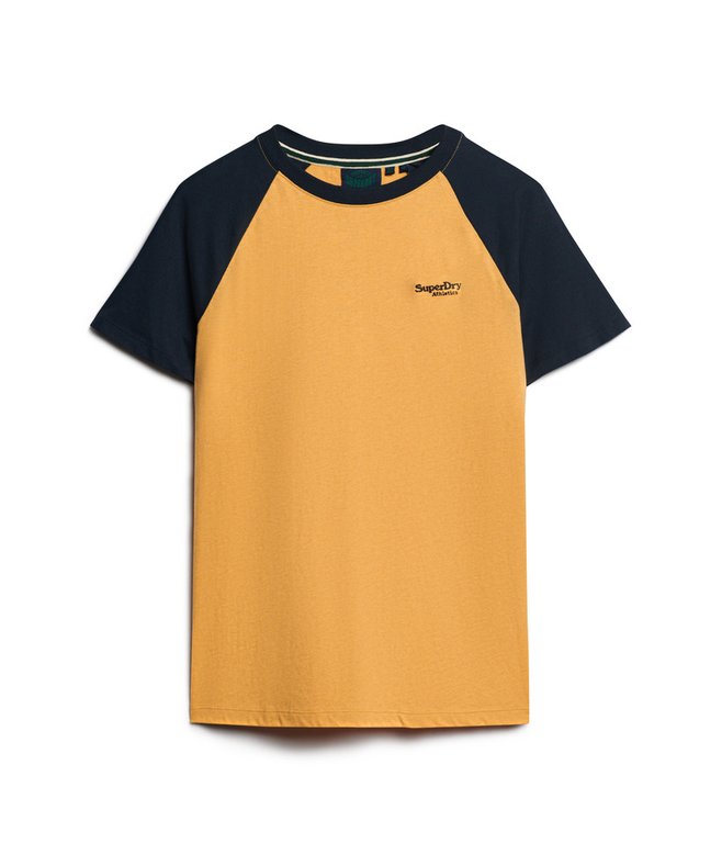 Organic Cotton Essential Logo Baseball T-Shirt