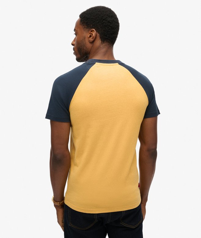 Organic Cotton Essential Logo Baseball T-Shirt