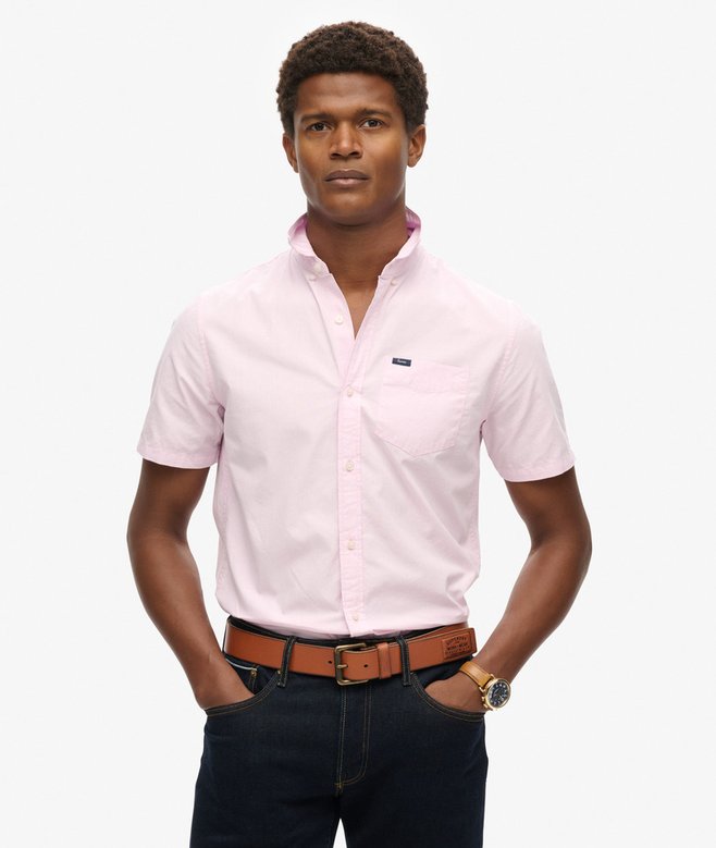 Premium University Oxford Short Sleeve Shirt