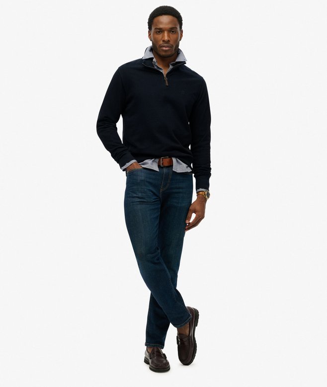 Classic Essential Half Zip Jumper