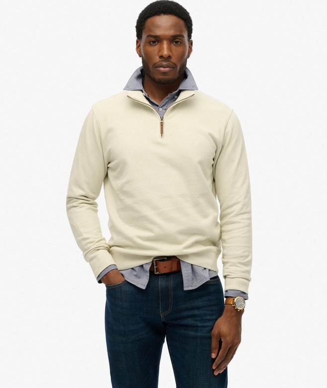 Classic Essential Half Zip Jumper
