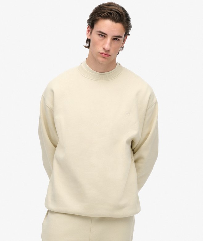 Blank Oversized Crew Sweatshirt