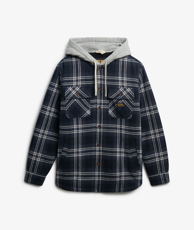 Surplus Hooded Check Shirt