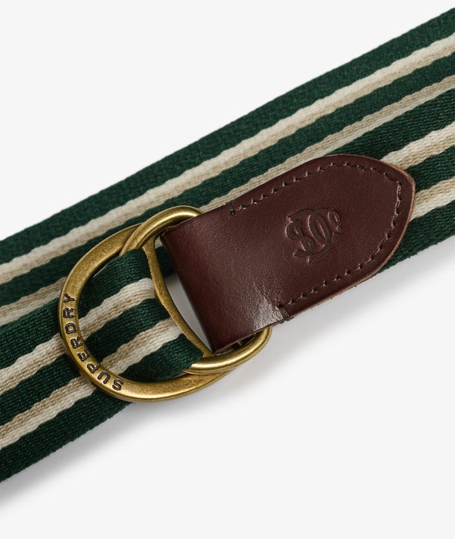 Heritage Stripe Webbing Belt